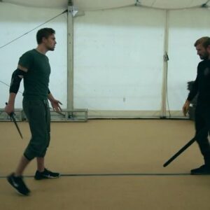Vladimir "Furdo" Furdik Instagram - Euron vs Jaime first stunt version Jonny @jonnystockwell vs Troy @rowleyirlam @gameofthrones @paul_shapcott