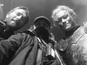 Vladimir "Furdo" Furdik Instagram - With two stunts and double legends Ben Wright alias Big Ben @bigbenstunts and Mark Slaughter @slaughterstunts ,  pause during episode 3 season 8 @gameofthrones @rowleyirlam #gameofthrones #gameofthrones8 @paul_shapcott @rich.bradshaw65