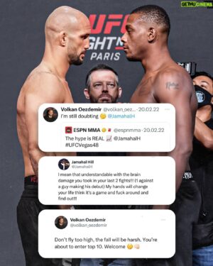 Volkan Oezdemir Instagram - It’s time to do it, Jamahal! 
I’ll put you to sleep in Paris, “sweet dreams” 😴

 #NoTime #UFCParis