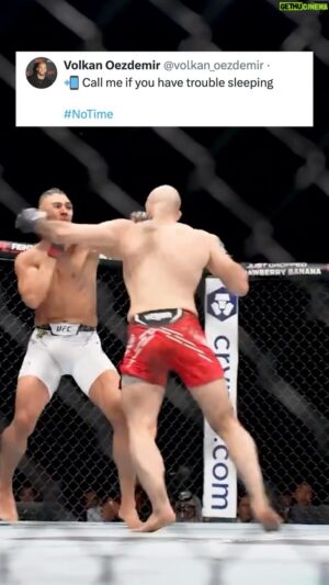 Volkan Oezdemir Instagram - Savage from @volkan_oezdemir 😬❌⏱️ #UFCSaudiArabia
