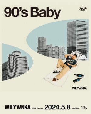 WILYWNKA Instagram - 2024.05.08 (WED) Release
WILYWNKA "90’s Baby” Tracklisting📝

01  I am feat. RYUZO (Produced by DJ UPPERCUT)
02  INTRO feat. Young Coco (Produced by DJ UPPERCUT)
03  PUSH 'N' PUSH (Produced by DJ UPPERCUT)
04  Excuse Me (Produced by Taka Perry)
05  90's Baby (Produced by DJ UPPERCUT)
06  Gorgeous feat. ¥ellow Bucks & Nephew (Produced by Taka Perry)
07  Oh Girl feat. guca owl (Produced by BACHLOGIC)
08  What!? (Produced by Taka Perry)
09  Good Motherfxxker (Produced by DJ UPPERCUT)
10  メッチャ楽Shit (Produced by Yung Nick)
11  Living In This World (Produced by Ryunosuke Yamagishi)
12  I Mean (Produced by ENDRUN)
13  SAKURA (Produced by DJ UPPERCUT)
14  待機中 PM10:45 (Produced by Slow Jamz)
15  Dying Love (Produced by Taka Perry)
16  RICHMAN feat. VIGORMAN (Produced by Taka Perry)

M13 “SAKURA” contains samples from “さくら(独唱)” performed by Naotaro Moriyama.
Licensed by UNIVERSAL MUSIC LLC and SETSUNA INTERNATIONAL. 

All Songs Mixed by Kohei Nakatake at 1% Studio, Tokyo, except M07 mixed by Hayabusa.

All Songs Mastered by Tatsuya Sato at The Mastering Palace, New York.

@wilywnka @ryuzorrated @xxdjuppercutxx @youngsavagecoco @takaperry @yellowbucks_tttg @who_is_nephew @gucaowl_official #bachlogic @yungnick.mp3 @ryunosukeguitar @ennddrrun @slow_jamzzz_ @vigor_insta @naotaromoriyama @kohei_nakatake @tatsuyasatomasters @themasteringpalace 

Artwork @405mhz 
Photo @ryotachiba_ 
Hair & Make Up @uenochika 
A&R @keera 
Label @onepercent.jp

#WILYWNKA #90sBaby #NewAlbum
