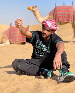 Walid Muhsein Instagram - Mazaj took me to the desert