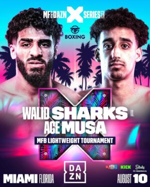 Walid Muhsein Instagram - Finally my turn August 10th Miami get ready @misfitsboxing @daznboxing @mf_daznxseries