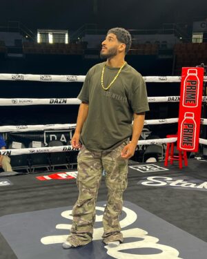 Walid Muhsein Instagram - I’m in my natural habitat 🥊🦈

Hamdallah for another victory all praise to the most high🙏