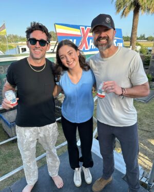 Walker Hayes Instagram - Can’t wait to watch @jakeowenofficial tonight and sing every dang word as loud as we can.  Speaking of “can” he said the NA beer was good🤠💪 @athleticbrewing