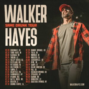 Walker Hayes Instagram - Same Drunk tour coming atcha! So jacked about this tour I can’t stand it😤😤 Really been missing y’all and the rush of hearing a packed house singing AA 💪😂 Preciate y’all so much and look forward to hanging 🦆🦌 

Presale starting TODAY at 10a CT...text me for the code 615-808-8426 👀