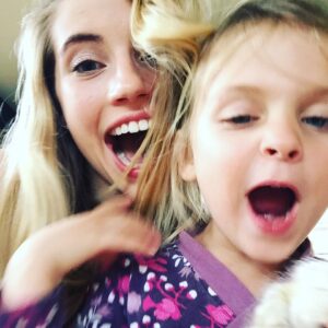 Wallis Currie-Wood Instagram - Thanksgiving with Emma and Rapunzel Barbie (not pictured) 🎉