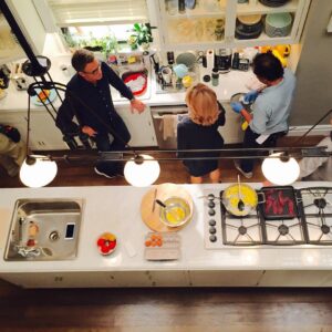 Wallis Currie-Wood Instagram - a view from above.... McCord kitchen 
#MadamSecretary #Season2 
@timmydaly  @kathrine_herzer @evanroeofficial @madamsecretarycbs