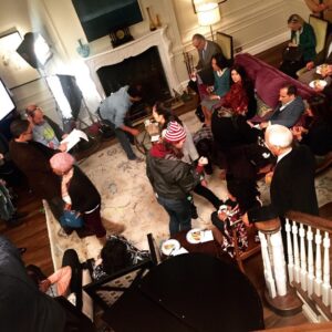 Wallis Currie-Wood Instagram - it's a party in the McCord house today.... #MadamSecretary @madamsecretarycbs @timmydaly @erichbergen