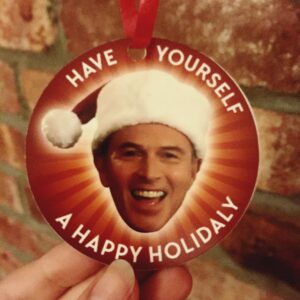 Wallis Currie-Wood Instagram - This ornament from our amazing team at @madamsecretarycbs is going down in history as the best xmas gift ever...... @timmydaly