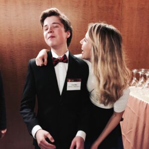 Wallis Currie-Wood Instagram - CBS holiday party 2015 #MadamSecretary @evanroeofficial @madamsecretarycbs
