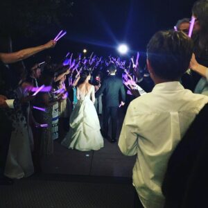 Wallis Currie-Wood Instagram - married! with a glowstick sendoff... #katrod #californiawedding #latergram

photo by @mabrewa