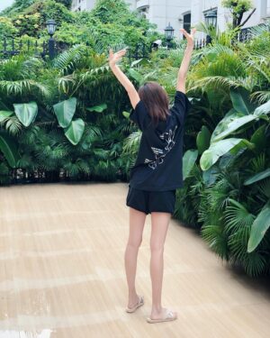 Wang Shuang Instagram - 绿油油。😎😎