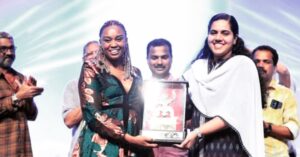 Wanuri Kahiu Instagram - It was an absolute pleasure and tremendous honor to recieve the “Spirit of Cinema Award” at the International Film Festival Kerala. I hope to live up to the spirit of this award again and again and again. @iffklive
