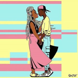 Wanuri Kahiu Instagram - How amazing is this @rafiki_movie fan art! Thank you @monicaobaga & @rorivallinharju