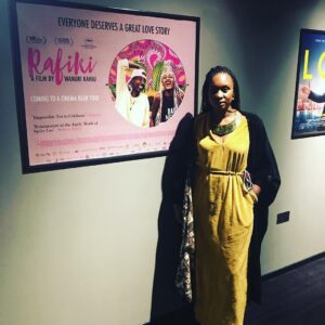 Wanuri Kahiu Instagram - Whirlwind tour of RAFIKI theatrical release in London/ Cardiff/ Manchester/ Sheffield. Next stop NEW YORK!