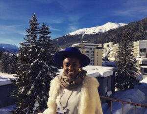 Wanuri Kahiu Instagram - “It’s a new dawn...” Still surprised by how seemingly human the people are... hmmm... #WEF18 #Davos
