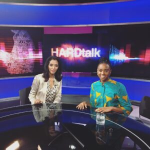 Wanuri Kahiu Instagram - Thank you to @bbc for featuring me on #HardTalk and to the wonderful @zeinab_badawi for a great interview. Airs today Wednesday 25th July on #bbcworldnews Dress by: @zurikenya