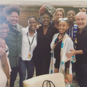 Wanuri Kahiu Instagram - THE ULTIMATE SQUAD! These beautiful people came out to support RAFIKI in Cannes! It’s a most treasured, cherished thing to look out in an audience and see LOVE! THIS ❤️ is what makes the world turn! Thank the Universe for conspiring to bring them into my life! #AfriCannes #YesWeCannes #cannes2018