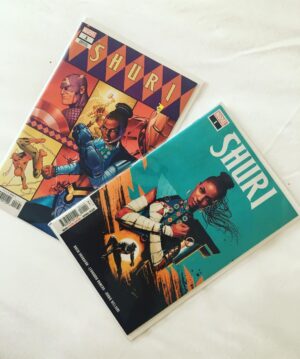 Wanuri Kahiu Instagram - Mine! Mine! Mine! Snagged last 2 copies in the comic store! Ha! #Shuri @marvel - so so so proud of @nnediokorafor!!!!