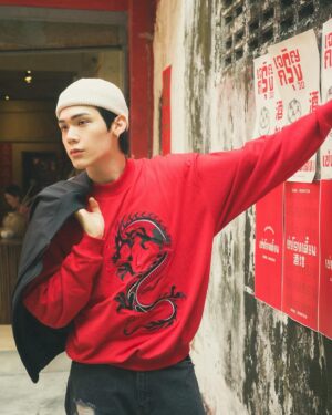 Wasuthorn Chaijindar Instagram - 新年快樂, 新正如意 新年发财 🧧🐉💫

#Peatwasu #CaptainPeat #BabyFeat