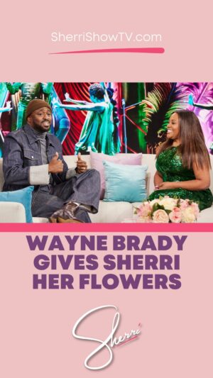 Wayne Brady Instagram - “Every day when I watch you engage with your audience - you love them, they love you. Do this forever!” The truly incredible star of “The Wiz”, Wayne Brady gives Sherri an incredible compliment! 🫶🫶🫶
 
#sherrishepherd #sherrishowtv  #sherri #besttimeindaytime #waynebrady #thewiz #wizonbroadway #flowers