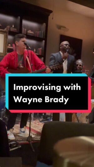 Wayne Brady Instagram - Bucket list:
Improvise with Wayne Brady ✅