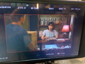 Wei Huang Instagram - Memories in Perfume Hill. 
第一次參與法國導演的長片作品，在一半台灣劇組一半法國劇組的合作下完成，跨國合製真的很不容易，謝謝所有工作人員的照顧，我愛你們，辛苦了🫶🏻
謝謝導演Sissako讓我飾演小雯，芳香嶺茶行打工的少女，在茶香的包圍下度過了很幸福的拍攝期。

《以愛之茗》戲院上映中🍵 @colafilms @gaumont_