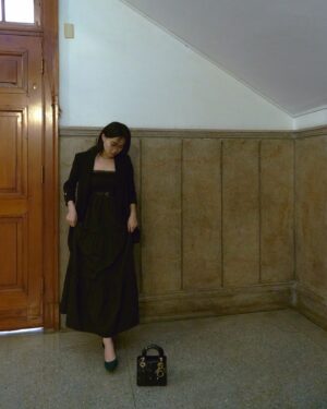 Wei Huang Instagram - With little secret, With Lady Dior. 
下著大雨的日子，盛裝打扮跟Zoe久違的見面，聊著聊著雨停了，我們一起拍下這組照片，紀念交換秘密的那一刻。
@dior #diorcruise