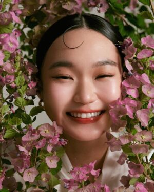 Wei Huang Instagram - Wei with Cyancosmoss Flower 🌸😁