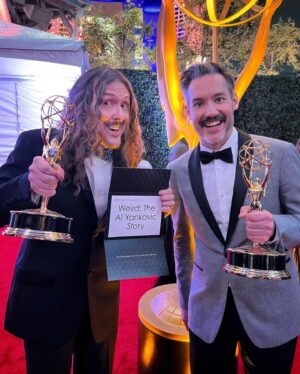 'Weird Al' Yankovic Instagram - Halfway to EGOT, baby!!!
