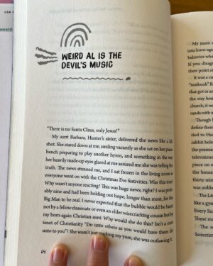 'Weird Al' Yankovic Instagram - I’m currently reading @paulscheer’s new book Joyful Recollections of Trauma. The whole thing is a delight, but this is my favorite chapter so far.