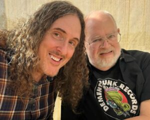 'Weird Al' Yankovic Instagram - Just had lunch with an old friend.