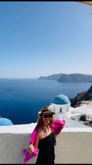 Wendy Braun Instagram - Been dreaming of this trip with my family for years.  And this summer, my late father’s words echoed in my ears: “Do it now. Take the trip.” ❤️🙏❤️. Time flies and before my first baby began high school this fall, I thought it was time to explore the world together (while my boys still want to hold my hand 😜). And in the middle of our travels on a cruise from Rome to the Greek Islands, Malta and Barcelona, I meet one of the lead performers in the evening Broadway style shows on the ship and he tells me “Wendy Braun! Your Success Breakthrough Workshop changed my life.” ❤️🙏🌎 So in the middle of the ocean, half way around the world, on a trip with my family, I get to witness the success of one of my amazing students (from Glasgow and now based in London) and celebrate him shining in the spotlight (and perform like a Broadway star). (You are magical @leedocofficial and this is just the beginning. 👏👏👏 And I’m honored to be part of your #SuccessBreakthrough journey!) 🎉😍🌎 So whatever project, idea, or travel plan you have in mind….Begin it. Or in the wise words of Mark Twain “Twenty years from now you will be more disappointed by the things you didn't do than by the ones you did. So throw off the bowlines, sail away from the safe harbor. Catch the trade winds in your sails. Explore.” The years go by in the blink of an eye. What do you want to start? Where do you want to go? Where is your dream destination? #Rome #Santorini #Mykonos #Rhodes #Athens #Malta #Barcelona #KeepGoingSunshine #ActorInspiration #SuccessBreakthroughWorkshop #SuccessBreakthrough