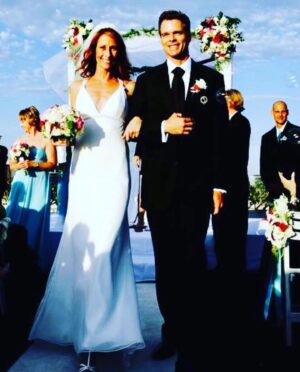 Wendy Braun Instagram - Best love advice I ever received: “Marry the man you want your sons to be like.” 💙💙 Feeling so grateful that I did just that and the adventures we have had ever since. #HappyValentinesDay my love. Thank you for making my life better in every way. ❤️❤️And to those wondering when their true love will come along, Josh and I met 10’years before our first date, but we needed to grow, evolve and learn how to truly love ourselves before we could ever appreciate and love each other. So if your heart is breaking over someone or something today, just know it’s all leading you to the light. Ignite it within. ❤️