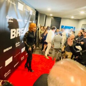 Wendy Braun Instagram - 🎱❤️🎬 Such an amazing premiere of our film, BREAK.  What a beautiful night celebrating the hard work of the entire cast and crew.  Thanks to everyone who came out to support  #BREAKmovie is in theaters Friday 4/26. 

🎱 Congrats to @darrenweiss8 on all your amazing work bringing this vision to life, @willwernick for your epic directing and writing, and to producers Bo   John for leading with such warmth and generosity.  @gravitasventures @showdownproductions @john_ierardi @boyoungblood 

🎬 Shout out to Casting Director Jeffrey Gafner for putting together this talented cast. Loved sharing the screen with you all! @victorrasuk @jeffkobermeditation @therealpatriciabelcher @suzen_baraka rickfitts @uriahjustus @calebemery @braedynbruner 

🎉 So much fun celebrating at @warwick_la Thanks to @alilasky and your entire team at @theinfluence for all your PR work behind the scenes and in the press.  It’s so appreciated. 😘

💖 Fun to talk “inspiration for creatives” with @tyronetannofficial 😜

⭐ Thanks to my team: @jasonpriluck @amyabellrosenfield  @davideshaul and everyone at #BRSGage for the never-ending support. 

❤️ And lots of love to my glam squad: Makeup: the amazing Suzanna @suzannaqface and Hair by Jeffrey K. 

Congrats to everyone on #TeamBreak. #ItTakesAVillage #BreakFilm #Filmmaking #Actorlife #ActorInspiration.
