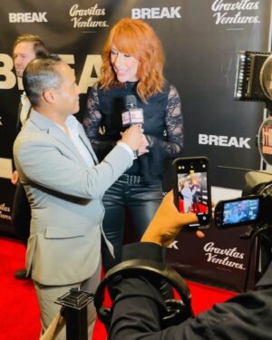 Wendy Braun Instagram - 🎱❤️🎬 Such an amazing premiere of our film, BREAK.  What a beautiful night celebrating the hard work of the entire cast and crew.  Thanks to everyone who came out to support  #BREAKmovie is in theaters Friday 4/26. 

🎱 Congrats to @darrenweiss8 on all your amazing work bringing this vision to life, @willwernick for your epic directing and writing, and to producers Bo   John for leading with such warmth and generosity.  @gravitasventures @showdownproductions @john_ierardi @boyoungblood 

🎬 Shout out to Casting Director Jeffrey Gafner for putting together this talented cast. Loved sharing the screen with you all! @victorrasuk @jeffkobermeditation @therealpatriciabelcher @suzen_baraka rickfitts @uriahjustus @calebemery @braedynbruner 

🎉 So much fun celebrating at @warwick_la Thanks to @alilasky and your entire team at @theinfluence for all your PR work behind the scenes and in the press.  It’s so appreciated. 😘

💖 Fun to talk “inspiration for creatives” with @tyronetannofficial 😜

⭐ Thanks to my team: @jasonpriluck @amyabellrosenfield  @davideshaul and everyone at #BRSGage for the never-ending support. 

❤️ And lots of love to my glam squad: Makeup: the amazing Suzanna @suzannaqface and Hair by Jeffrey K. 

Congrats to everyone on #TeamBreak. #ItTakesAVillage #BreakFilm #Filmmaking #Actorlife #ActorInspiration.