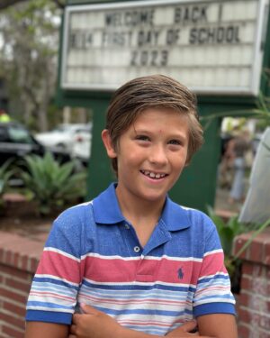 Wendy Burch Instagram - 3rd GRADE! 

My son is literally head and shoulders above his classmates! #bigmanoncampus 

#BRADYBURCH #BeingBRADY #westwoodcharter 
#ralphlaurenpoloshirt  #airjordans #nike 
#wendyburch