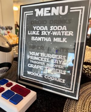 Wendy Burch Instagram - Yes… I just had a “May the 4th be with You” dinner party for a bunch of 9 year old boys.
 
The force is strong in our family… and  the neighbors in our building are very understanding .
 
#pinterestmademedoit #WENDYBURCH #WAKEUPWithWENDY #BRADYBURCH #BraveBRADY