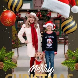 Wendy Burch Instagram - Wendy wishes you all kinds of Wonderful!
Brady hopes you have only the Best!
...and Murphy says be Merry!
