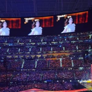 Wendy Moniz Instagram - Not me posting a few concert highlights with my shaky, subpar quality iPhone 🫣 of @taylorswift Eras Tour because August is (actually) slipping away into a moment in time, and I want this night as a reminder on my page for EVERMORE!!!
***
But…yes me…I’m the problem🤓
Enjoy this mini slide show, it brings me joy🫶🏻