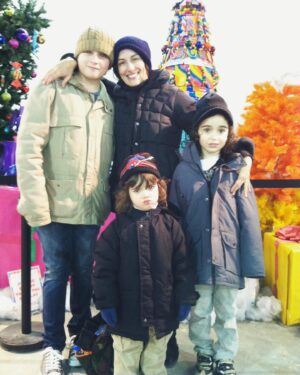 Wendy Moniz Instagram - Posts of Christmas Past
#tbt 🎄
***
Last slide from 2016 includes two unknown cuties that my son Liam noticed off to the side watching us take a picture…so he encouraged them to join in the photo😭
Holiday spirit personified✨🥹✨