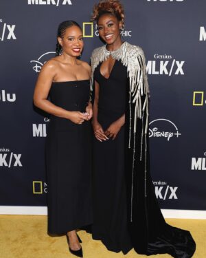 Weruche Opia Instagram - The LA premiere #GeniusMLKX was magical! ✨✨✨
I can’t thank God enough for how everything came together!

Styling - @moogunsan in @stellamccartney and @louboutinworld 
Hair - @iamaraxilindsey 
Make up- @brandyallen 

Thank you ladies for making me feel special! 
Thank you to my friends who showed up to support!
Thank you God for dreams coming to life! 

#GodisGood ❤️