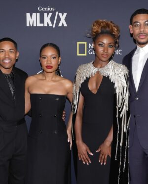 Weruche Opia Instagram - The LA premiere #GeniusMLKX was magical! ✨✨✨
I can’t thank God enough for how everything came together!

Styling - @moogunsan in @stellamccartney and @louboutinworld 
Hair - @iamaraxilindsey 
Make up- @brandyallen 

Thank you ladies for making me feel special! 
Thank you to my friends who showed up to support!
Thank you God for dreams coming to life! 

#GodisGood ❤️