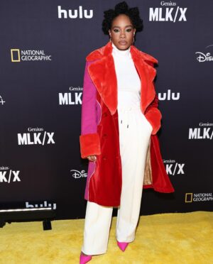 Weruche Opia Instagram - Kicked off the @natgeogenius US press tour at the most perfect place ,The @nmaahc ( National Museum of African American History in Washington DC.

Shout out the whole team! 

#mlkx is out 1st of February on @disneyplus 
@natgeotv 

#GodisGood

Styling- @moogunsan wearing @ahluwalia @reiss @louboutinworld 
Hair- @studio_jds 
Make up- @_beautifulleebeat