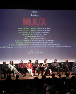 Weruche Opia Instagram - Kicked off the @natgeogenius US press tour at the most perfect place ,The @nmaahc ( National Museum of African American History in Washington DC.

Shout out the whole team! 

#mlkx is out 1st of February on @disneyplus 
@natgeotv 

#GodisGood

Styling- @moogunsan wearing @ahluwalia @reiss @louboutinworld 
Hair- @studio_jds 
Make up- @_beautifulleebeat