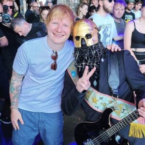 Wes Borland Instagram - Some guy was bothering me for a photo the whole show! Sheesh. @teddysphotos