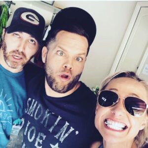 Wes Chatham Instagram - Pretty sure Mom dropped us on our heads as babies.