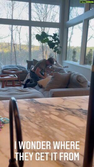 Wes Chatham Instagram - Living room brawl.