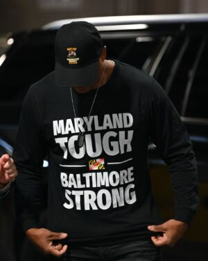 Wes Moore Instagram - Maryland tough, Baltimore strong.